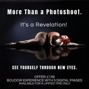 boudoir photoshoot offer, boudoir shoot with images, boudoir under £150, Boudoir deals