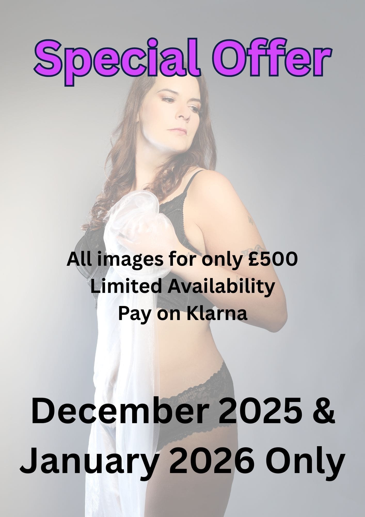 Boudoir Experience £500 Offer